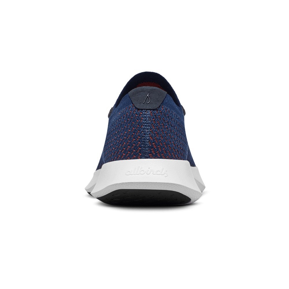 Allbirds Men\'s Running Shoes Navy - Tree Dashers - 34097AFKU